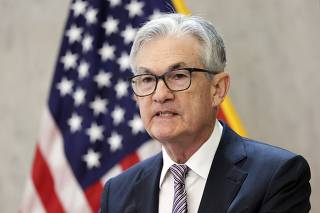 Fed Reserve Chairman Jerome Powell Speaks At The 