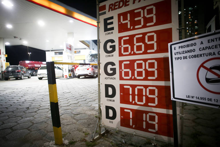 Preço do litro do óleo diesel ultrapassa o da gasolina