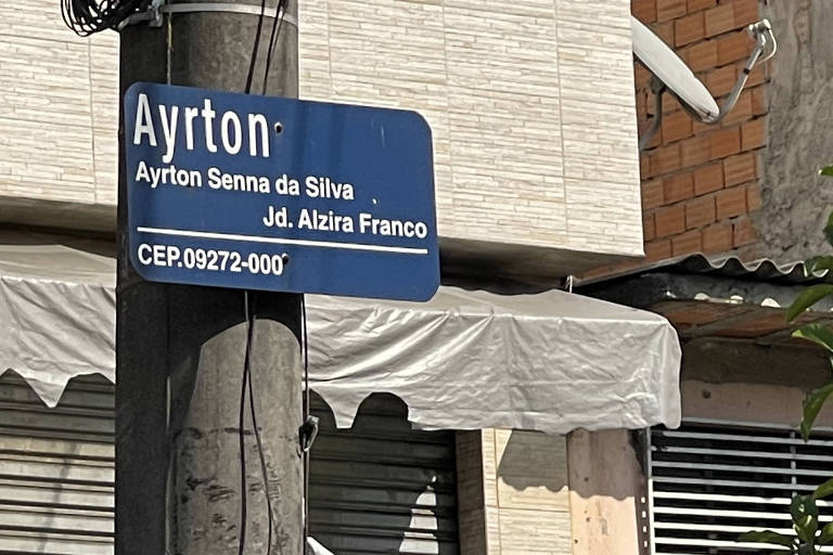 Bairro de Santo André homenageia Ayrton Senna e a Fórmula 1