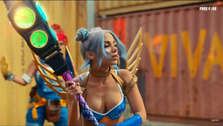 A Patroa, Anitta, veio para o Carnaval do Free Fire - Drops de Jogos