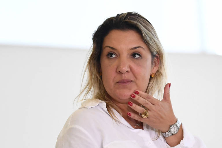 A nova presidente da Caixa, Daniella Marques, que substitui Pedro Guimarães