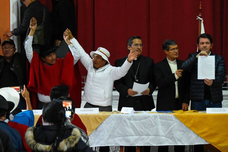Governo e indígenas no Equador firmam acordo para acabar com protestos
