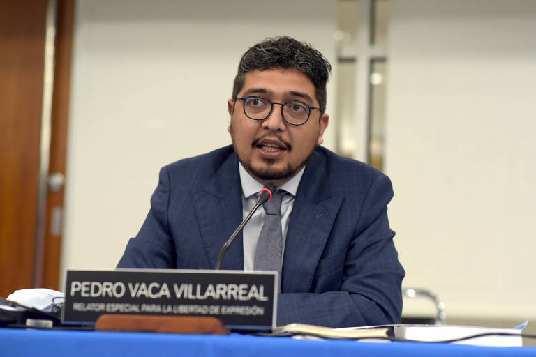 O colombiano Pedro Vaca Villareal, relator especial para Liberdade de Expressão na Comissão de Direitos Humanos na OEA 