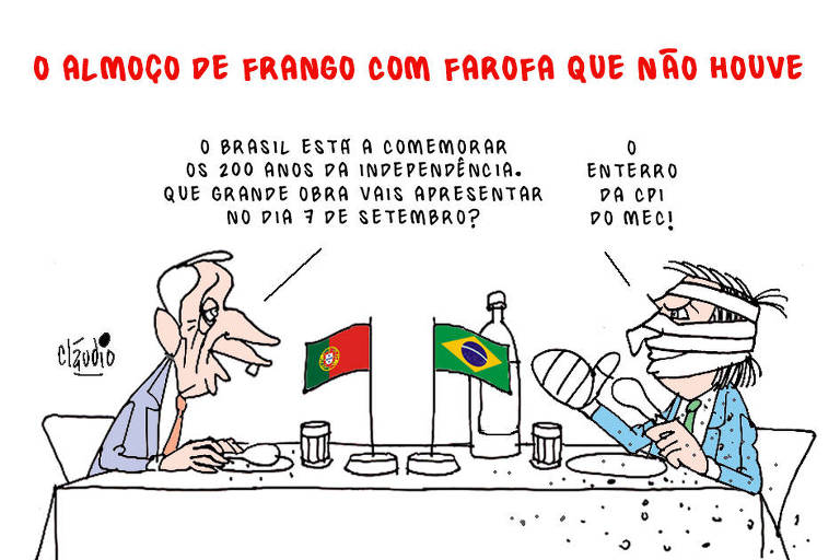 Bolsonaro desconvida o presidente de Portugal para o almoço