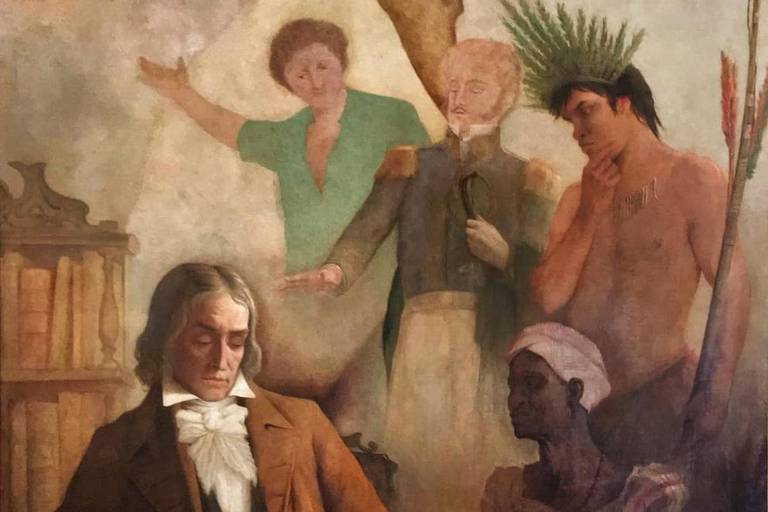José Bonifácio queria civilizar elite branca e criar nação mestiça