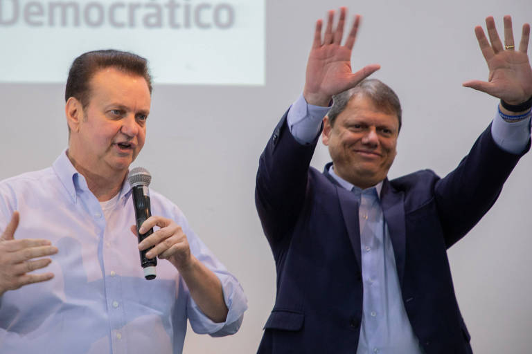 Kassab roda o estado de SP de jatinho para atrair prefeitos a apoiar Tarcísio