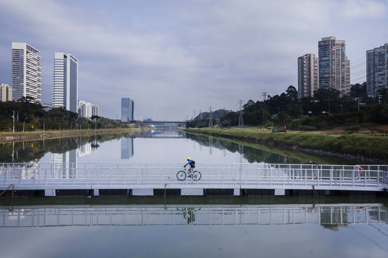 Ciclovia do Parque Linear Bruno Covas, uma das mais seguras de São Paulo