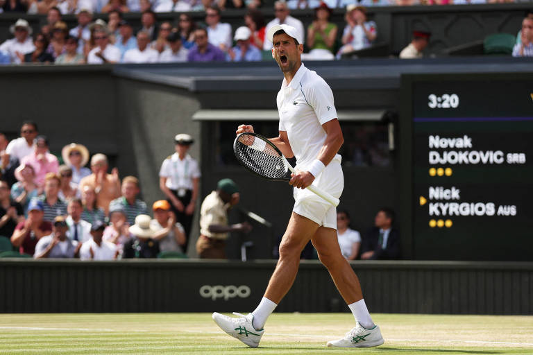 Djokovic confirma favoritismo, vence 7º título de Wimbledon e encosta em Nadal