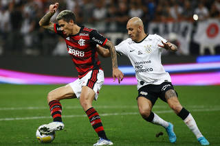 Brasileiro Championship - Corinthians v Flamengo