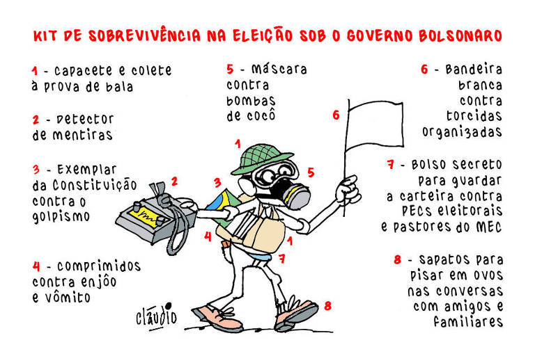 Veja o kit de sobrevivência na eleição sob o governo Bolsonaro