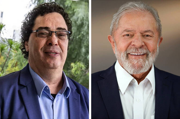 Walter Casagrande e Lula