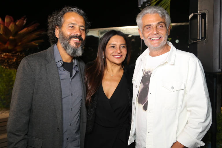 Dira Paes, Marcos Palmeiras e Tarcísio Filho no 50 Festival de Cinema de Gramado