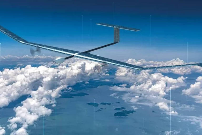 Aeronave movida a energia solar passa 26 dias no ar e bate recorde de voo não tripulado mais longo
