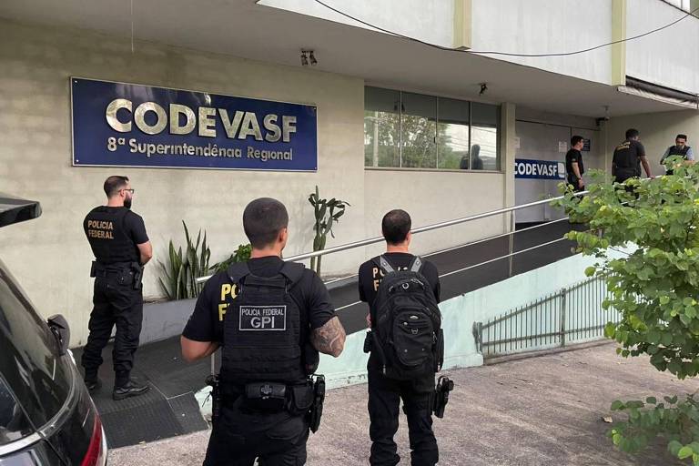 Polícia Federal na Codevasf no Maranhão na primeira fase da operação Odoacro