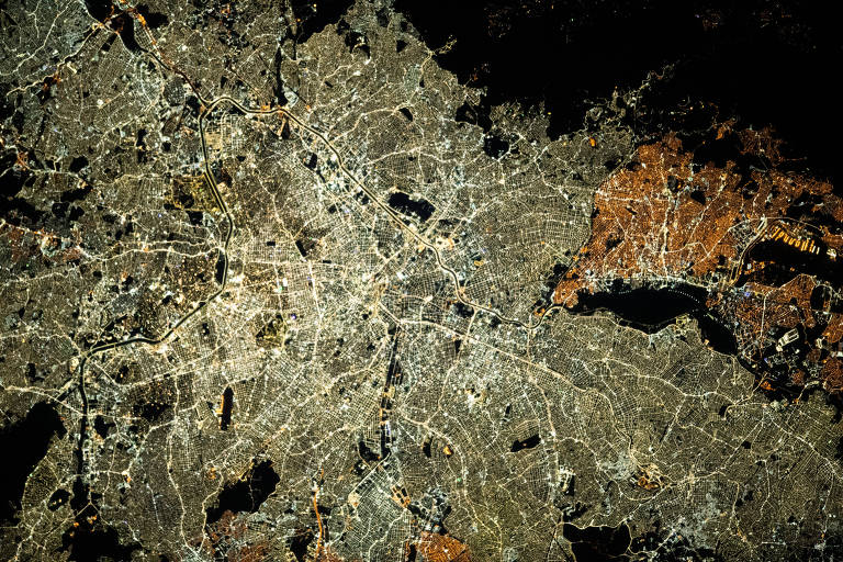 São Paulo, Rio e Curitiba iluminadas; veja imagens vistas do espaço