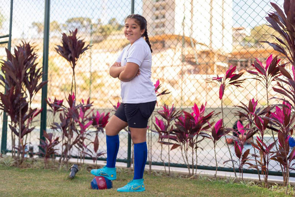 Menina não jogar futebol é questão de cultura