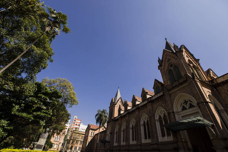 Fachada do prédio principal da Santa Casa de Misericórdia de São Paulo, que fica na Vila Buarque, na capital paulista