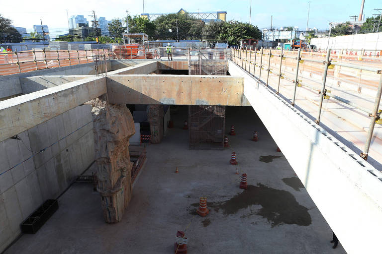 Escavação da linha laranja do metrô será retomada 6 meses após cratera