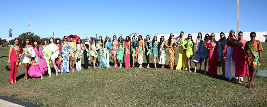 Candidatas do Miss Grand Brasil 2022, em Brasília