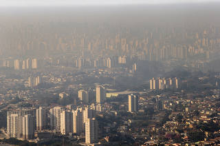 Vista da cidade de São Paulo do Pico do Jaraguá