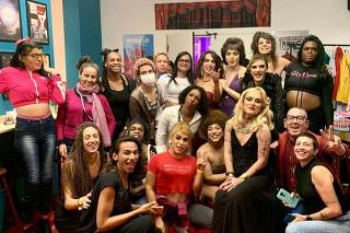 Mulheres trans acolhidas pela ONG Casarão Brasil