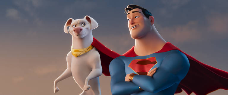 'DC Ligar dos SuperPets' reúne cães, gatos e coelhos que amam ou odeiam os super-heróis