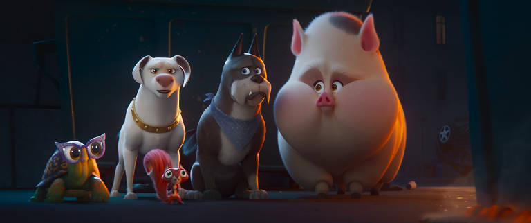 Liga dos Superpets: animação estrelada por animais estreia no