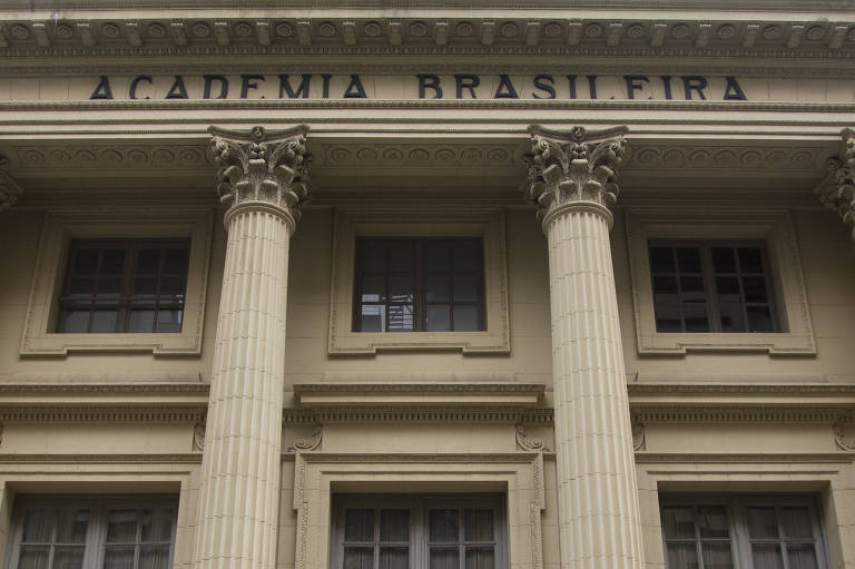 Fachada da ABL (Academia Brasileira de Letras), instituição literária brasileira, localizada na avenida Presidente Wilson, 203, na região central do Rio de Janeiro
