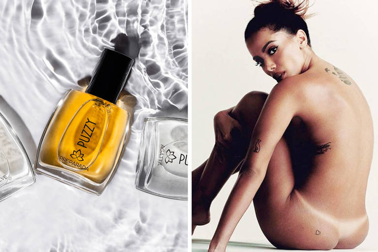 Anitta ensina como usar perfume íntimo: 'Pepeca sempre preparada'