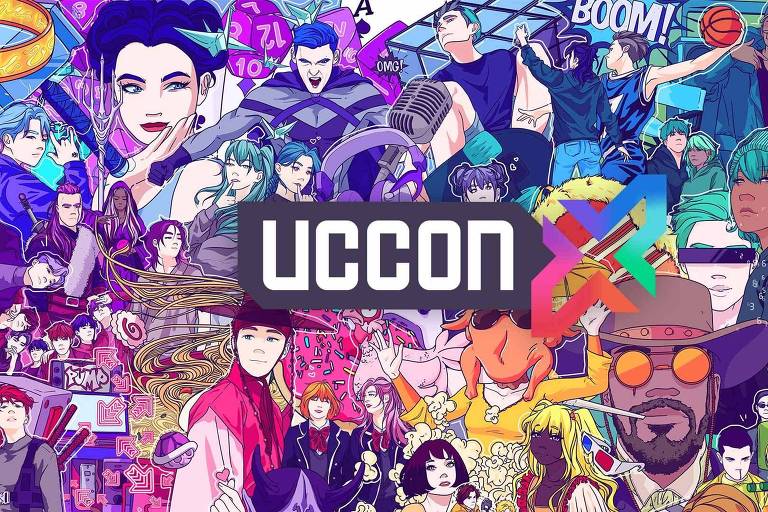 Arte da feira de cultura pop UcconX