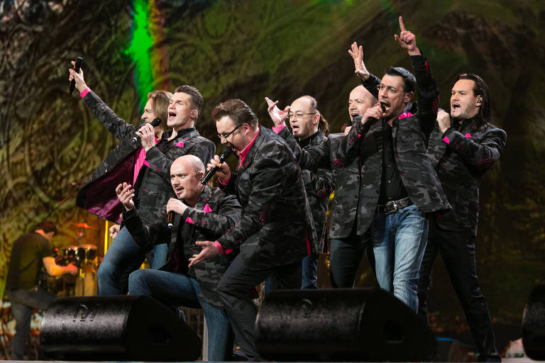 Apresentação do Coro Turetski, da Rússia, em 2014