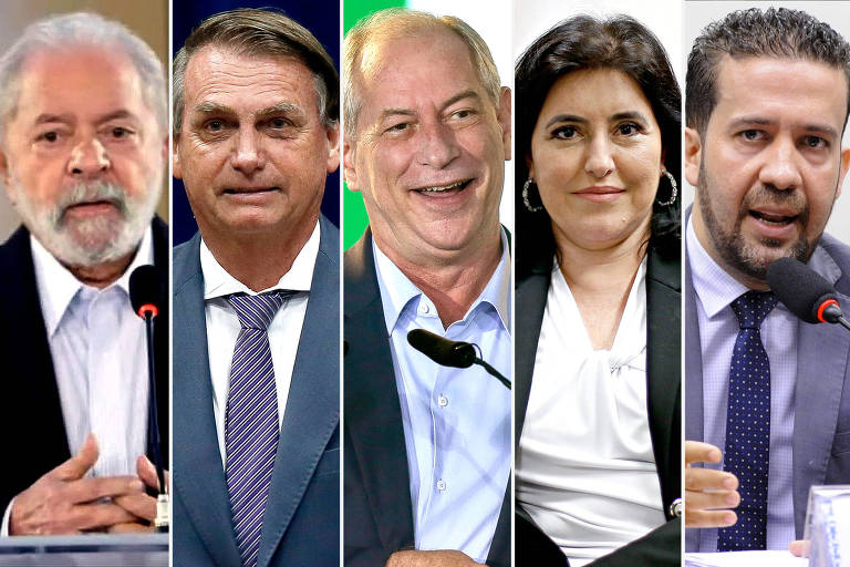 Datafolha: Lula bate Bolsonaro como 2ª opção de eleitores de Ciro, Tebet e Janones