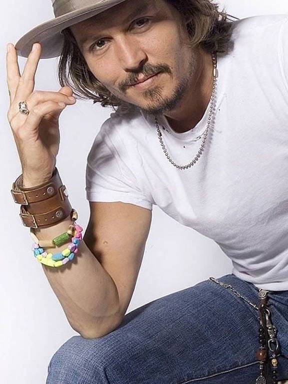 Imagens do ator Johnny Depp