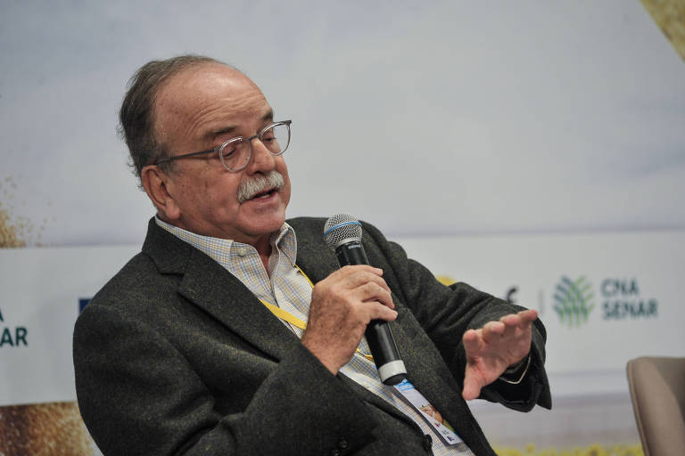 O pecuarista e ex-presidente da Sociedade Rural Brasileira Pedro de Camargo Neto participa do Fórum Agronegócio Sustentável, em 2019


