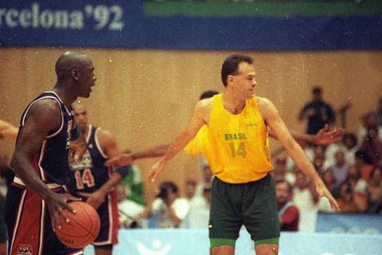 Massacre do 'Dream Team' divertiu e marcou geração do basquete do Brasil