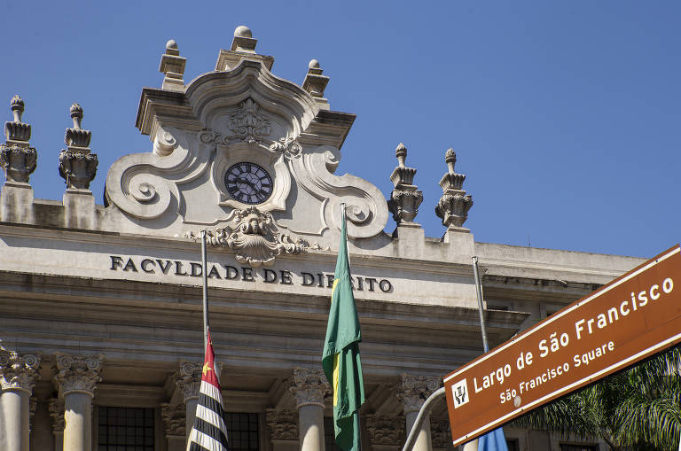 Fachada da Faculdade de Direito da Universidade de São Paulo