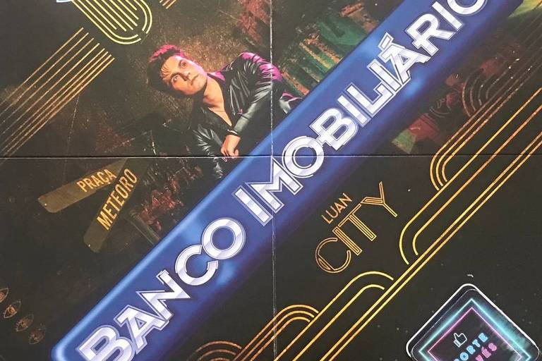 Estrela lança Banco Imobiliário Luan City em homenagem ao cantor Luan Santana