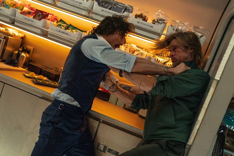 Dublê de Brad Pitt em 'Clube da Luta' vira seu diretor em 'Trem-Bala' e alfineta o Oscar