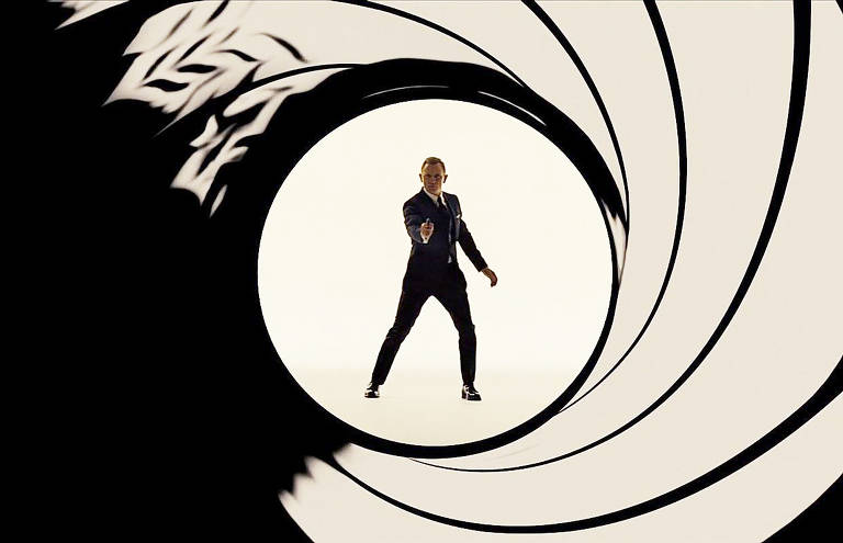 Introdução clássica dos filmes da franquia '007', que estão disponíveis no streaming do Telecine