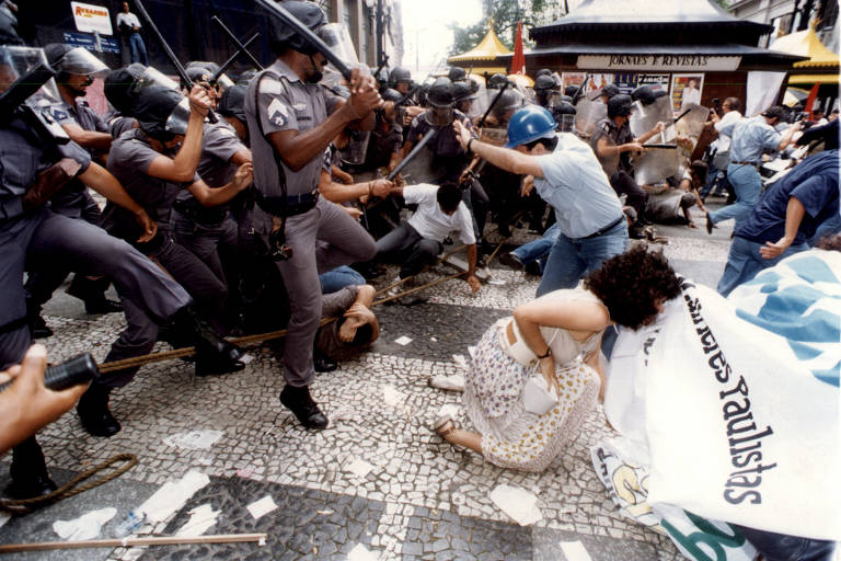 Privatização da Embraer em 1994 gerou protestos; veja fotos
