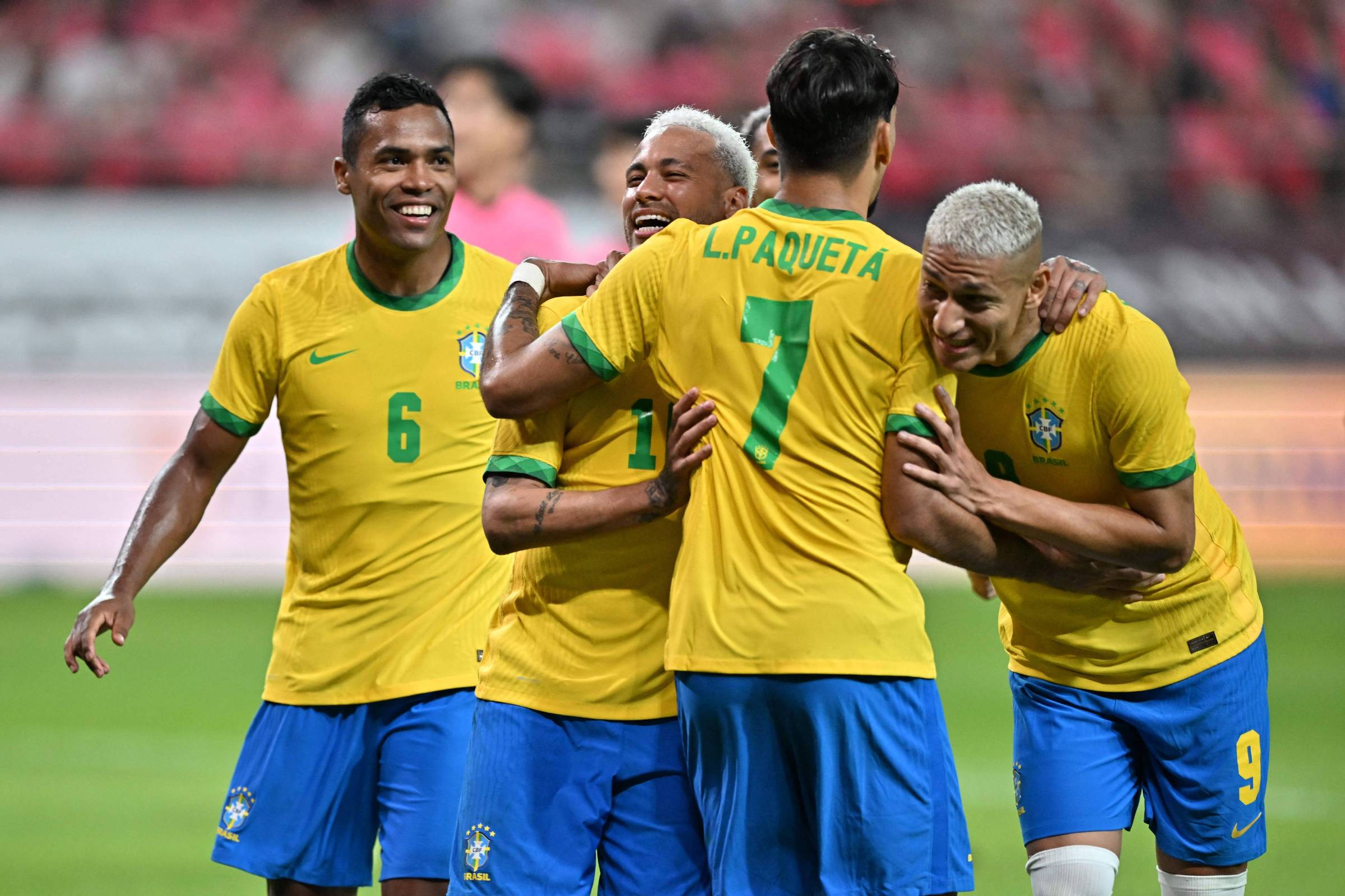 Bola de Futebol - Copa do Mundo 2022 - Brasil Hexa Campeão - eva