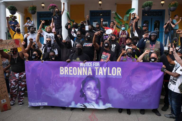 Governo dos EUA denuncia 4 policiais pela morte de Breonna Taylor