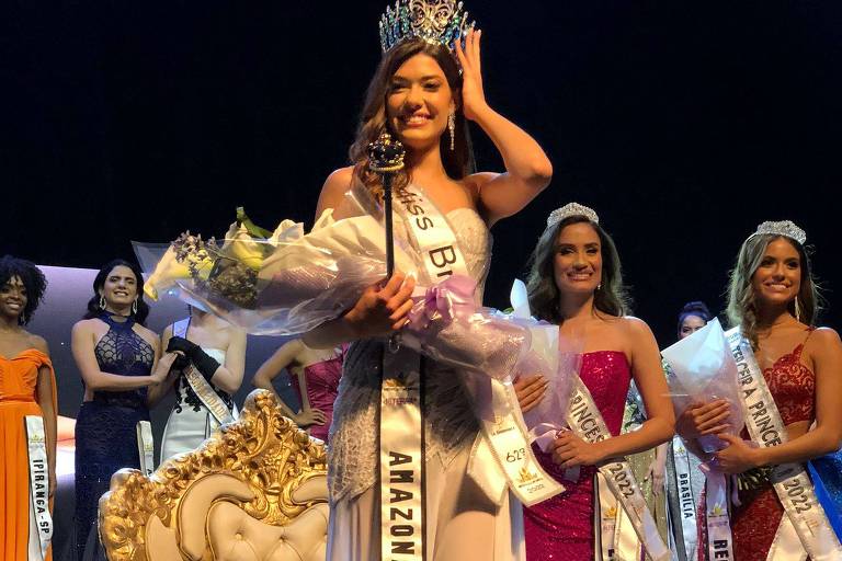 A amazonense Letícia Frota é coroada Miss Brasil Mundo 2022