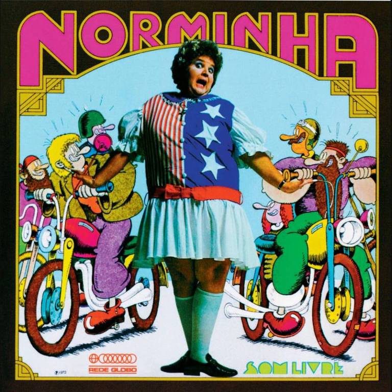 Capa do álbum 'Norminha', de Jô Soares