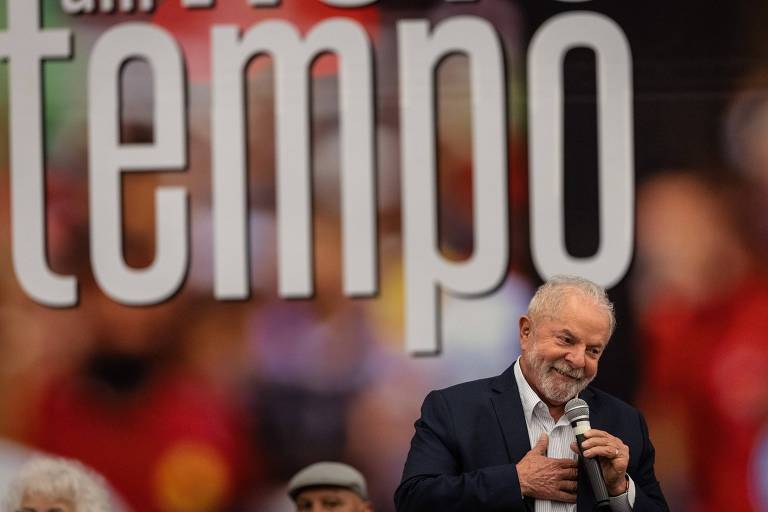O ex-presidente Lula (PT) participa de lançamento de livro de sua ex-assessora no Sindicato dos Metalúrgicos do ABC