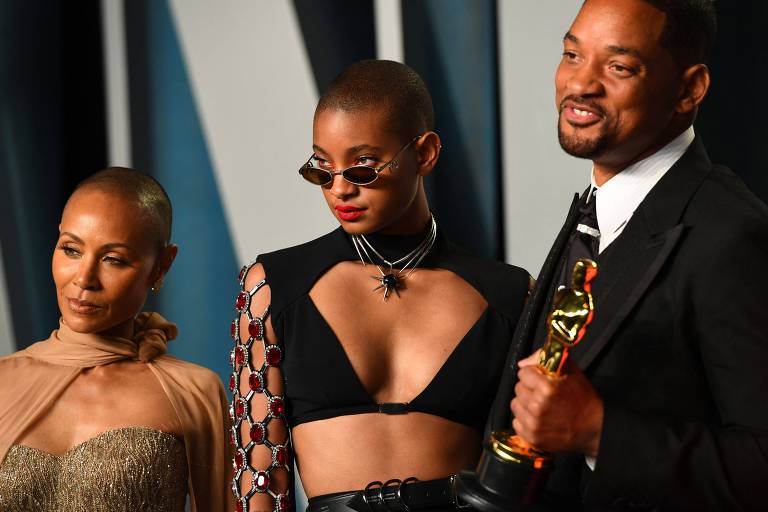 Filha de Will Smith diz que tapa do pai no Oscar mostra que sua família é humana