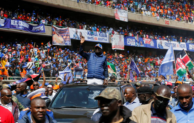 Eleição no Quênia tem campanha conturbada e risco de contestação do resultado