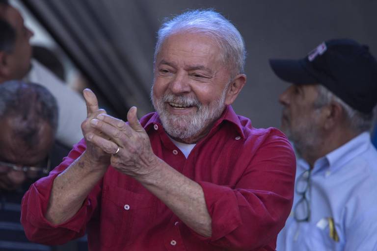Luiz Inácio Lula da Silva (PT) durante evento em São Paulo