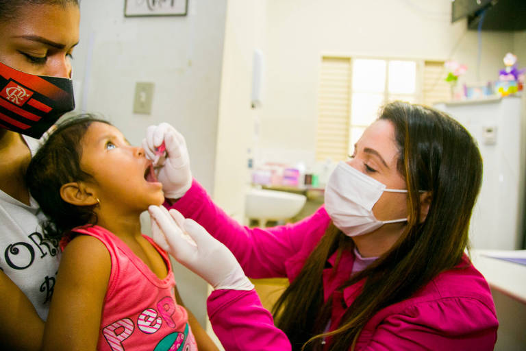 Brasil faz Dia D de vacinação contra a poliomielite neste sábado (20)
