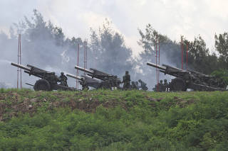 Annual military exercise in Pingtung county, southern Taiwan